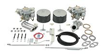 Dual 44mm Brosol / Solex Kadron Carburetor Kit with Electric Chokes for Type 1 & 2
