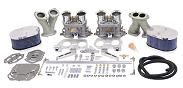 Dual Empi 44 HPMX Kit w/ Billet Aluminum  Air Cleaners for Type 1